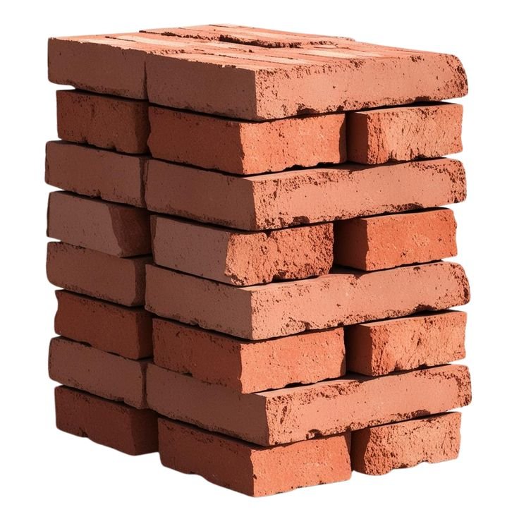 red brick stack – transparent png